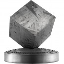 Ghana ALETAI-China Space Cube 5 Cedis GENUINE Meteorite Cube Silver Coin 2022 2 oz